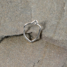 16G 3/8 Steel Autumn Acorn Closure Ring