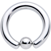 6G 5/8 Stainless Steel BCR Captive Bead Ring