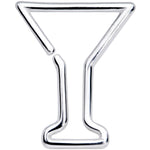 16G 5/16 Bottoms Up Wineglass Erlenmeyer Flask Closure Ring