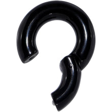 2G 1/2 Black PVD Steel Hinged Segment Ring