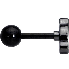16G 1/4 Black Mouse Cartilage Tragus Earring