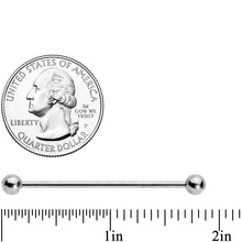 Clear CZ Gem Segment Ring Cartilage Industrial Set of 3