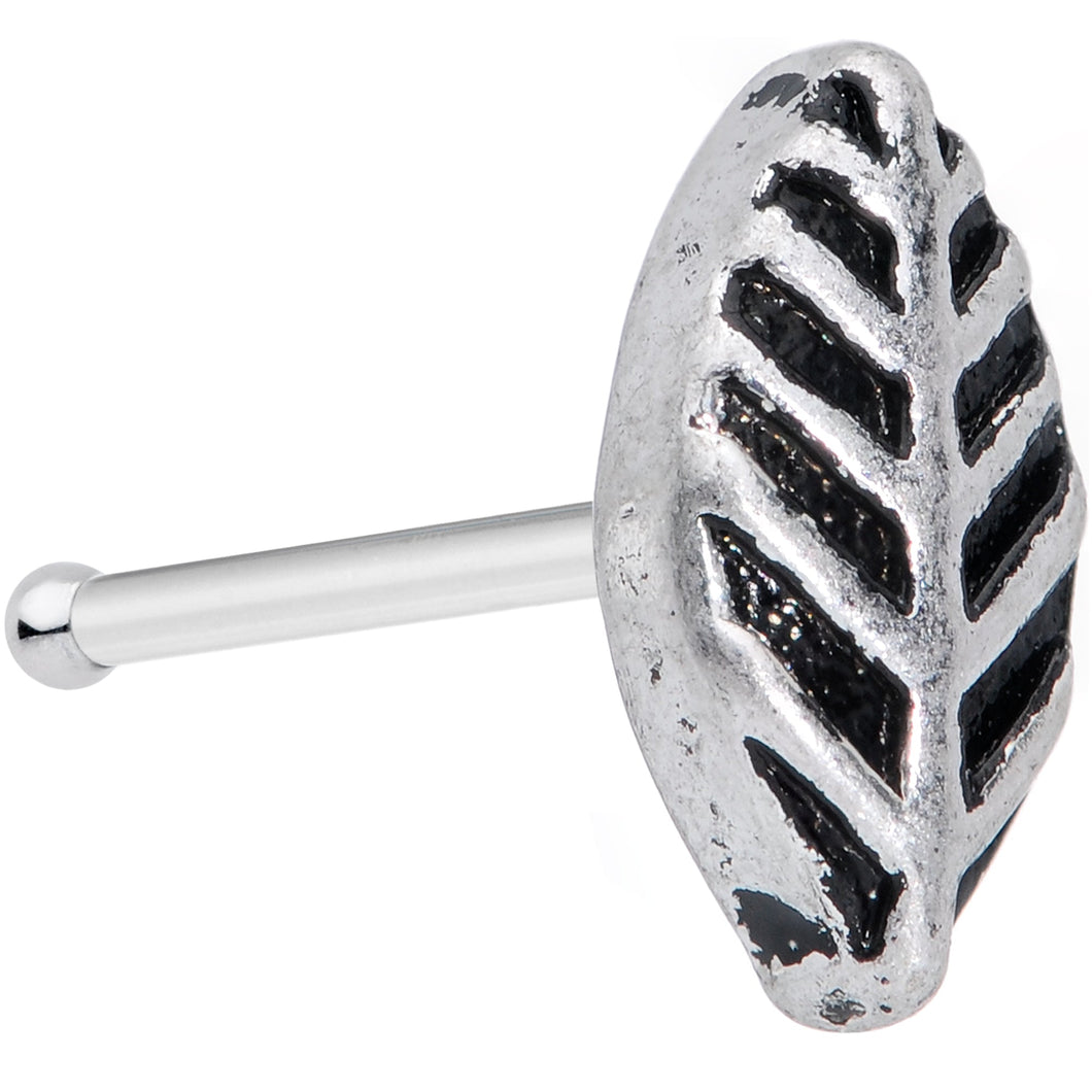 20G 5/16 Simple Feather Nose Bone