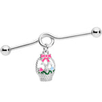 14G Easter Basket Glow in the Dark Dangle Project Bar 38mm