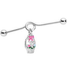 14G Easter Basket Glow in the Dark Dangle Project Bar 38mm