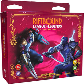 [PRE-ORDER] Riftbound TCG: Set 4 - Vendetta Showdown Decks: Zed vs Shen - Ships Jul 31