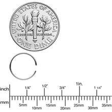 22G 5/16 Seamless Circular Ring Set of 12