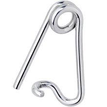 14G Surgical Steel Safety Pin Taper Earring