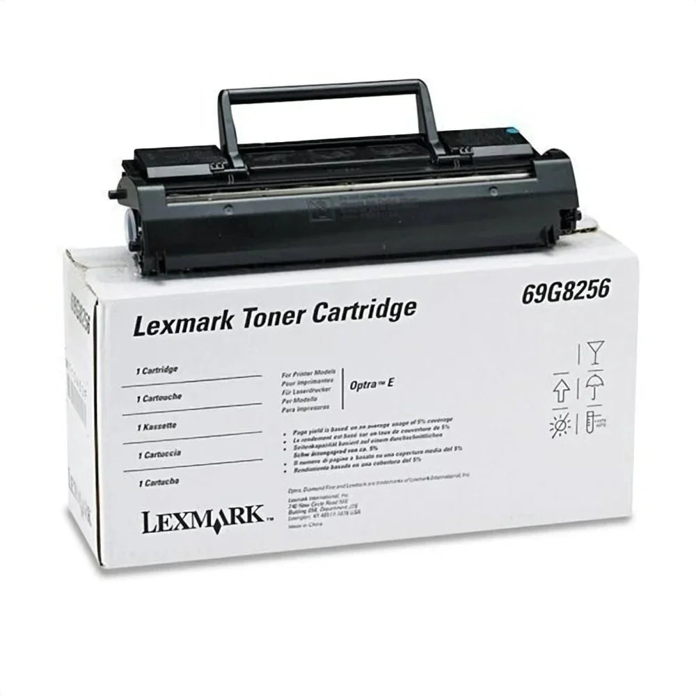 New, Pre-Owned - Lexmark 69G8256 Standard Yield Black Toner Cartridge
