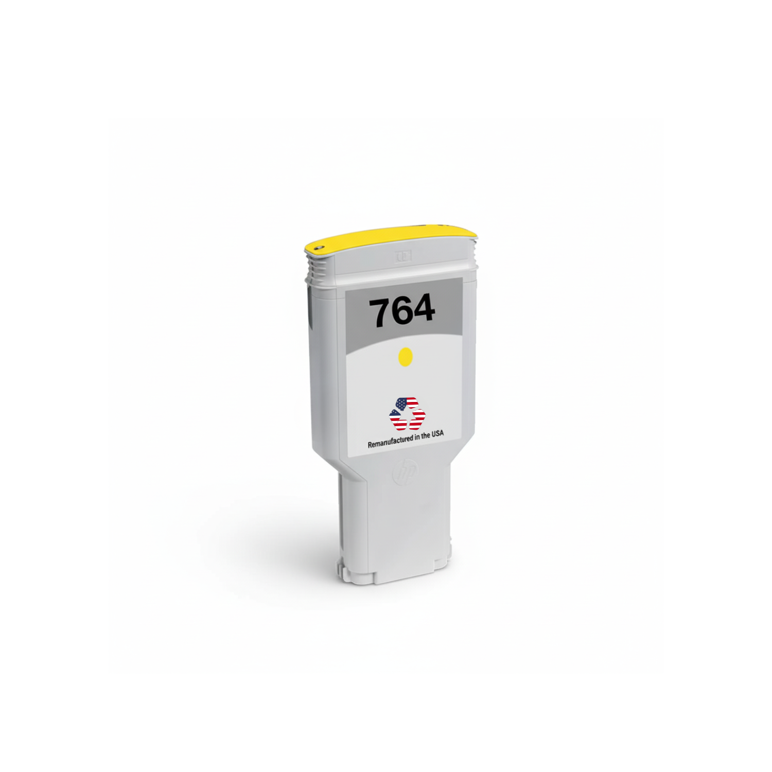 US Remanufactured for HP 764 300mL Yellow Ink Cartridge, C1Q15A