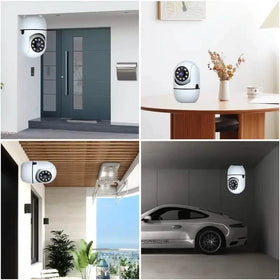 2-Pack: Wireless Security Cameras – 355° Rotation, Night Vision, Motion Detection, Two-Way Audio