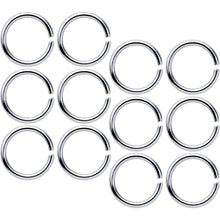 16G 5/16 Seamless Cartilage Ring Set of 12