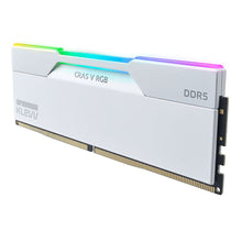 KLEVV CRAS V RGB 32GB (2x16GB) DDR5-6000 PC5-48000 CL30 Dual Channel Desktop Memory Kit 5AGU880-60A300J Brilliant White