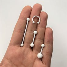 Wonderfully White Matte Belly Ring