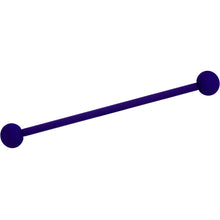 14G Natty Navy Blue Matte Industrial Barbell 38mm