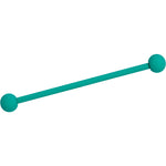 14G Totally Teal Matte Industrial Barbell 38mm