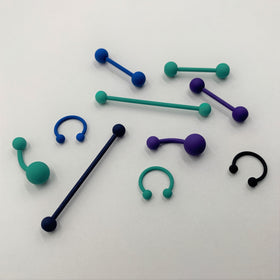 Posh Purple Matte Belly Ring