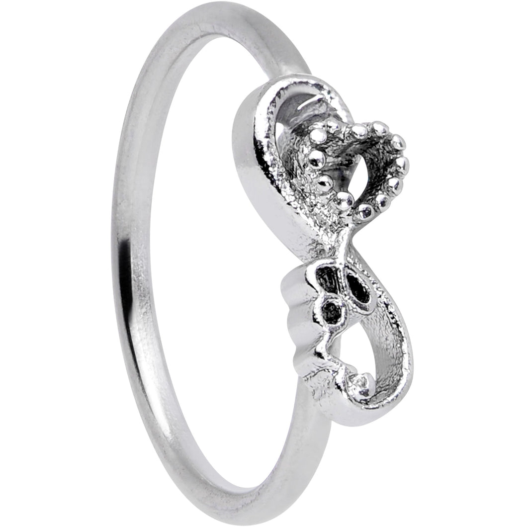 20G 5/16 Infinity Heart Valentines Day Nose Hoop