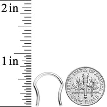 14G 5/8 ASTM F-136 Implant Grade Titanium Septum Retainer
