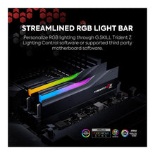 G.Skill Trident Z5 RGB 64GB (2x32GB) DDR5-6000 CL38 Desktop Memory Kit 288-Pin F5-6000J3848D32GX2-TZ5NR
