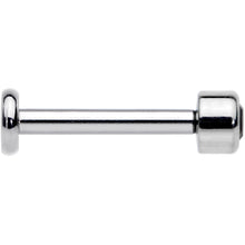 16G 5/16 Black Gem Grade 23 Titanium Internally Threaded Labret