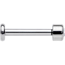 16G 5/16 Clear Gem Grade 23 Titanium Internally Threaded Labret