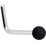 20G 7mm Black Matte 2mm L Shaped Nose Ring
