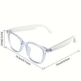 2025 Wireless Smart Glasses – Auto-Dimming, Touch Control, Hands-Free Audio