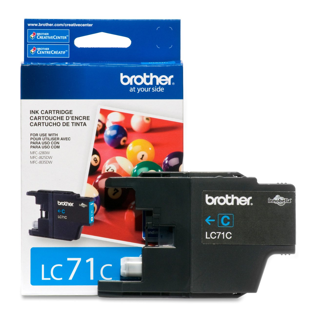 New, Pre-Owned - Brother LC71 Cyan  Ink Cartridge