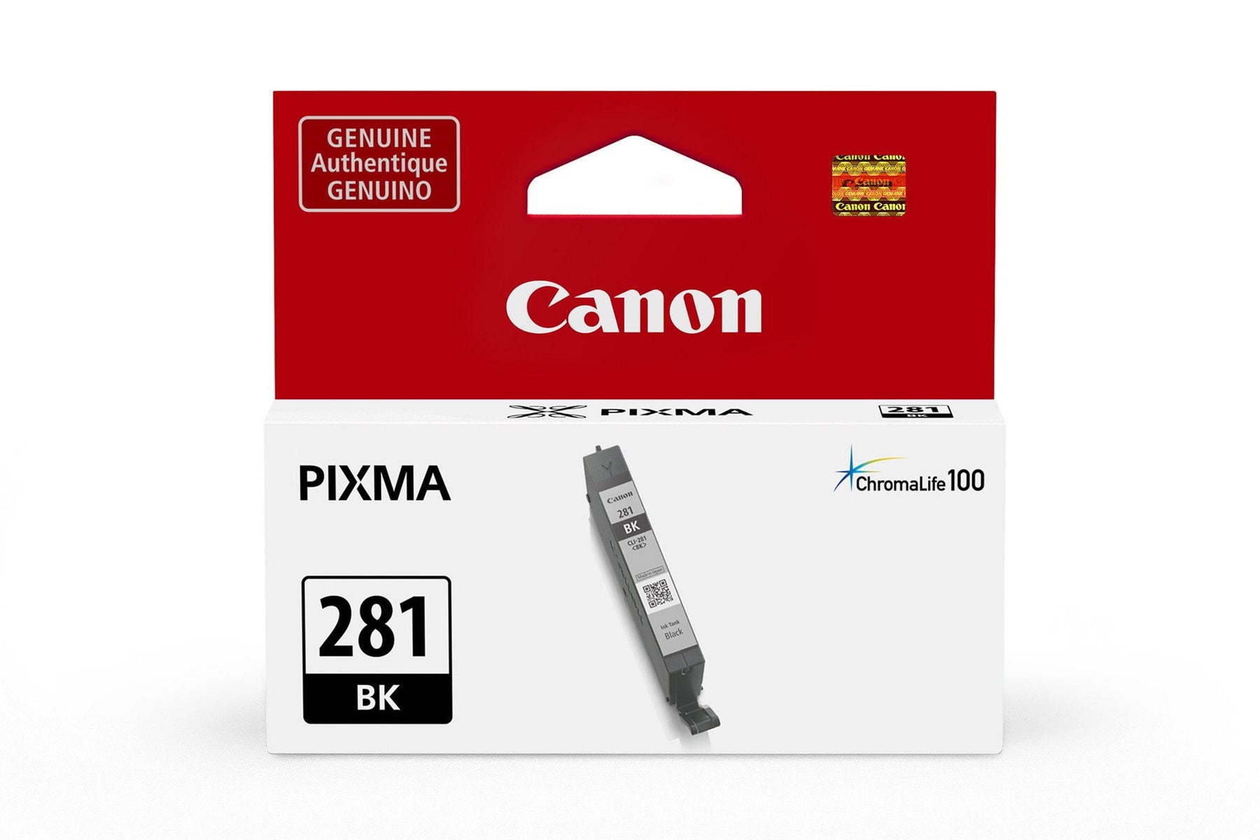New, Pre-Owned - Canon CLI-281 Standard Yield Black Ink Cartridge