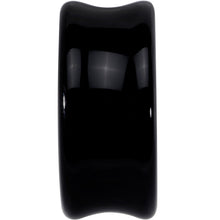Natural Black Agate Stone Saddle Plug Set