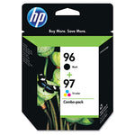 New, Pre-Owned - HP 96/97 Black & Color Ink Cartridges
