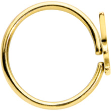 20G 5/16 Gold Tone Licensed Playboy Bunny Nose Hoop