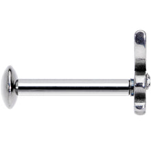 16G 5/16 Licensed Playboy CZ Gem Internally Threaded Labret