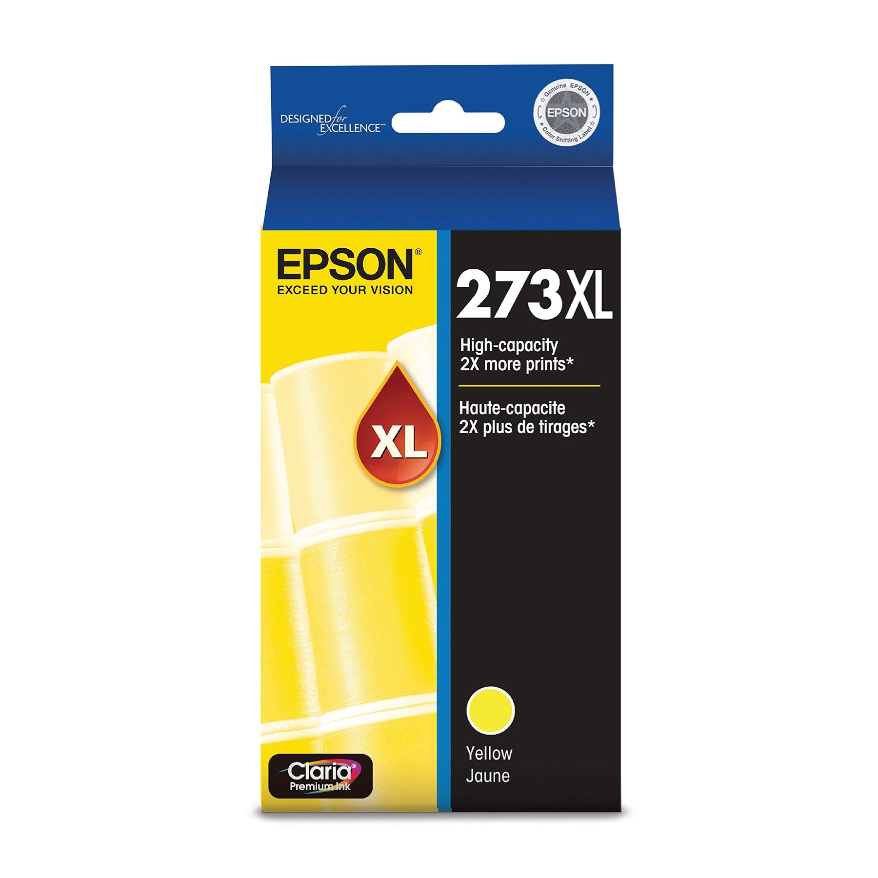 New, Pre-Owned - Epson 273Xl Yellow Ink Cartridge