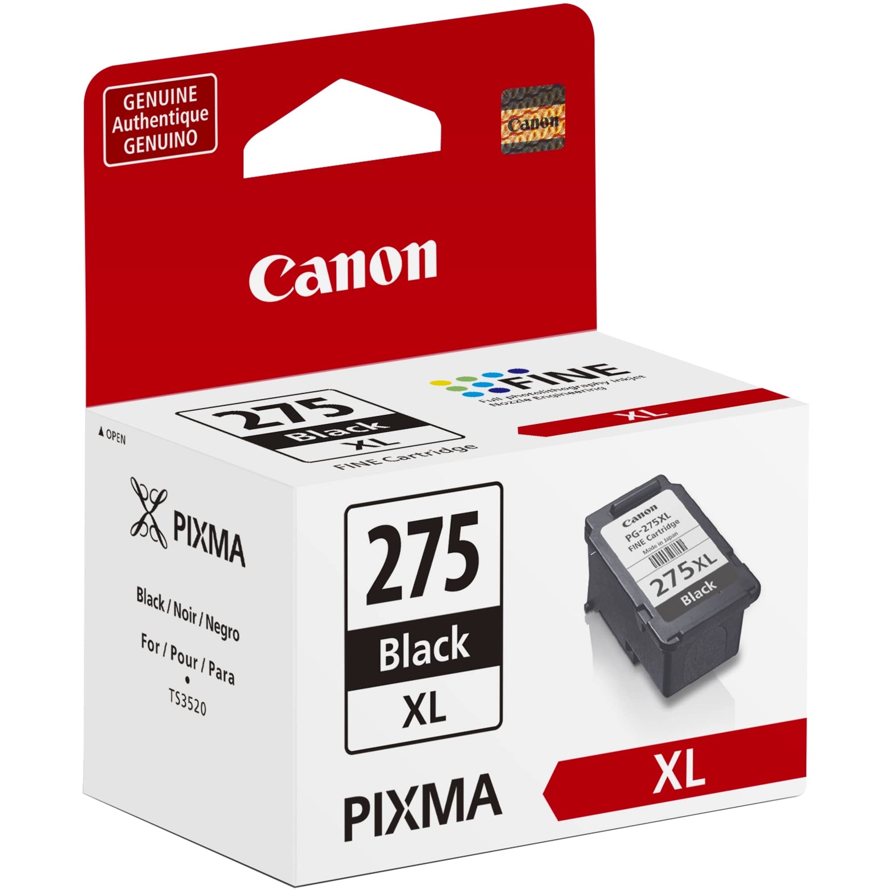 New, Pre-Owned - Canon 275XL Black High Yield Ink Cartridge