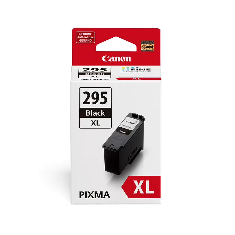 New, Pre-owned, Original Canon PG-295XL High Yield Black Ink Cartridge, 7164C001