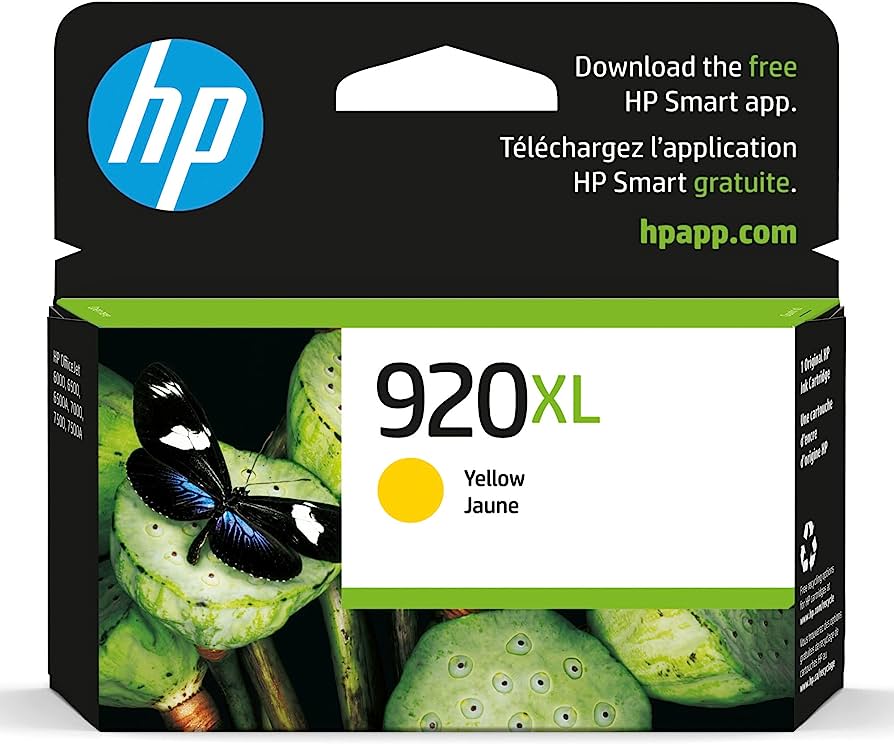 New, Pre-Owned - HP New, Pre-Owned - 920XL (CD974AN) Yellow Ink Cartridge