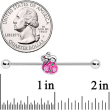 14G Bunny Rabbit Easter Egg Industrial Barbell 38mm