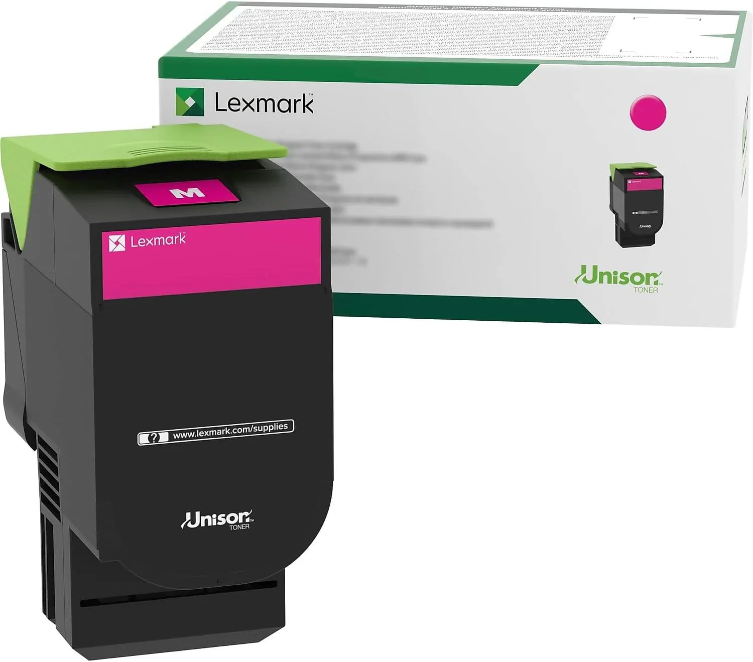 New, Pre-Owned - Lexmark 71C1HM0 High Yield Magenta Toner Cartridge