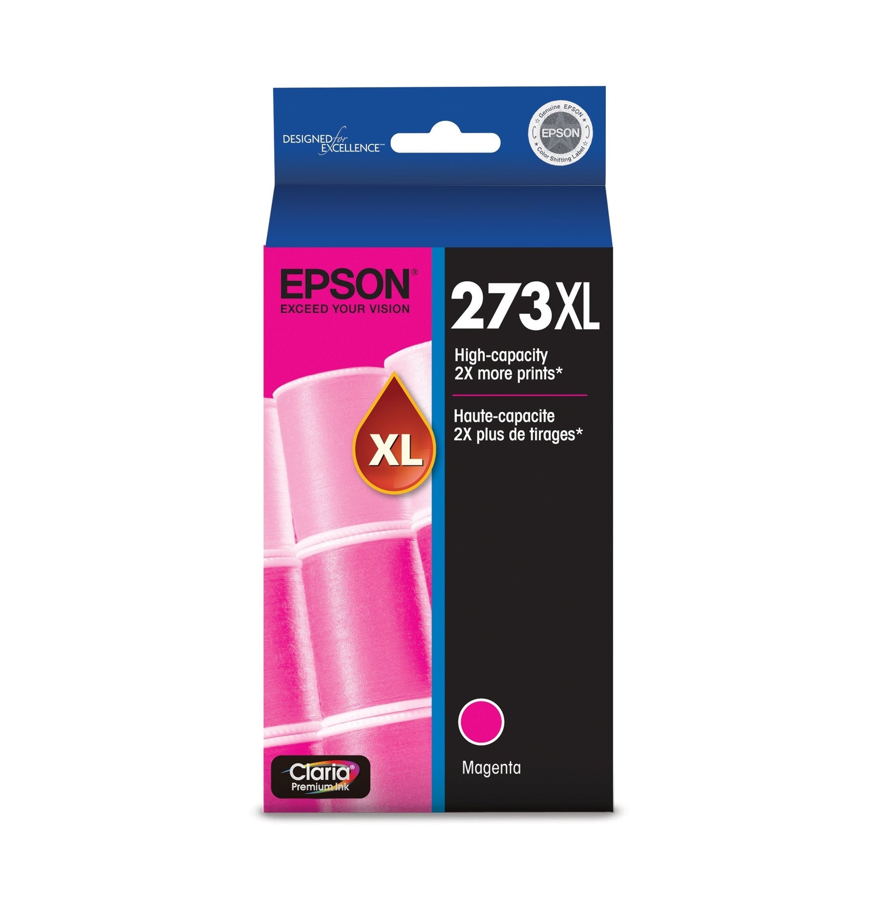 New, Pre-Owned - Epson 273Xl Magenta Ink Cartridge