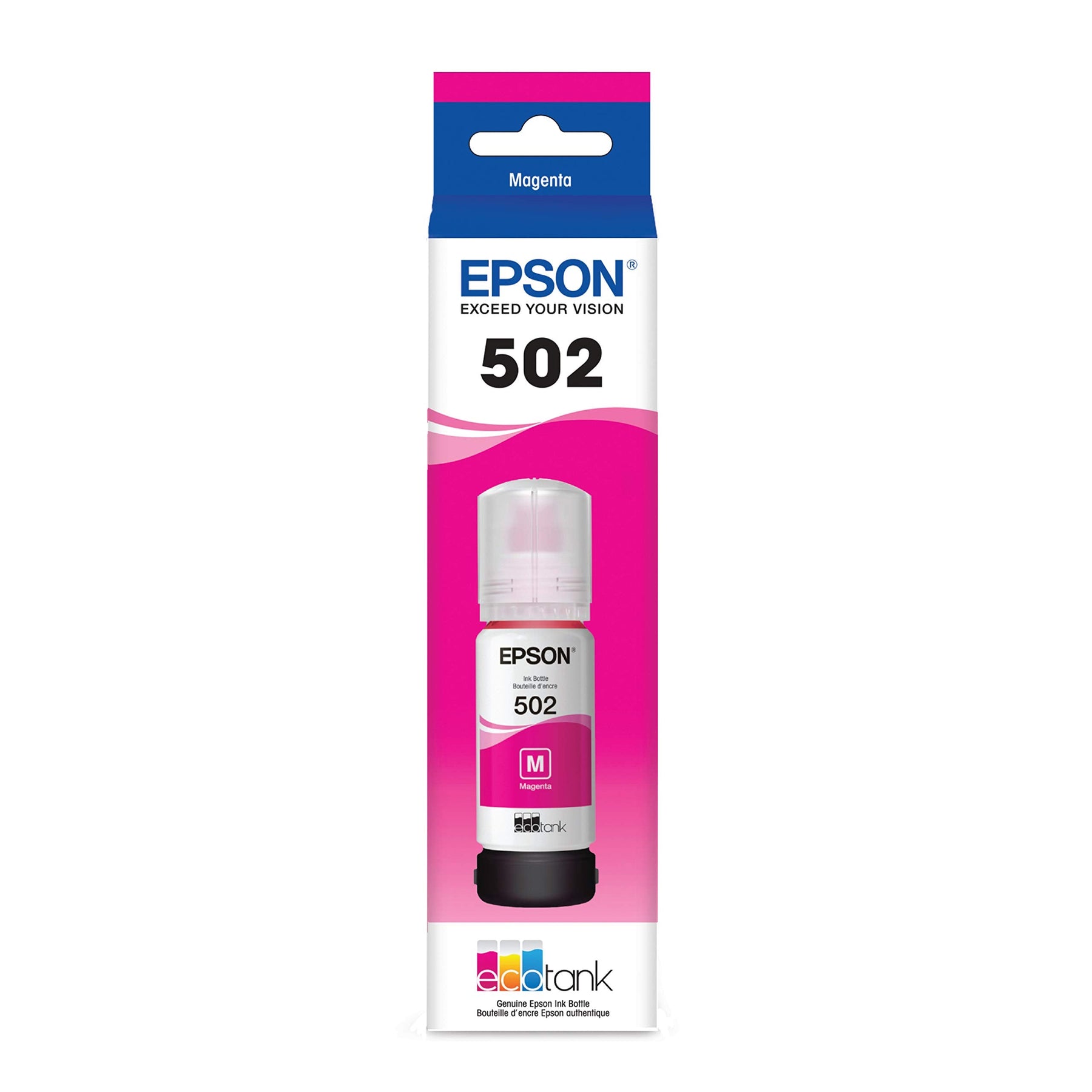 New, Pre-Owned - Epson T502 Magenta Standard Yield Ink Cartridge (T502320-S)