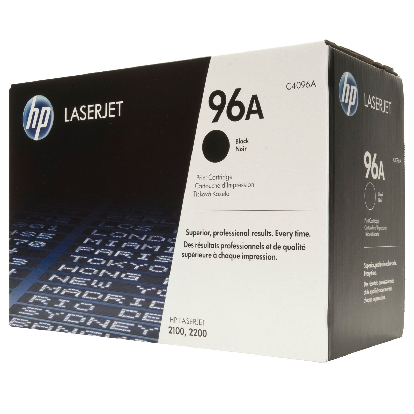 New, Pre-Owned - HP 96A (C4096A) High-Yield Black Toner Cartridge