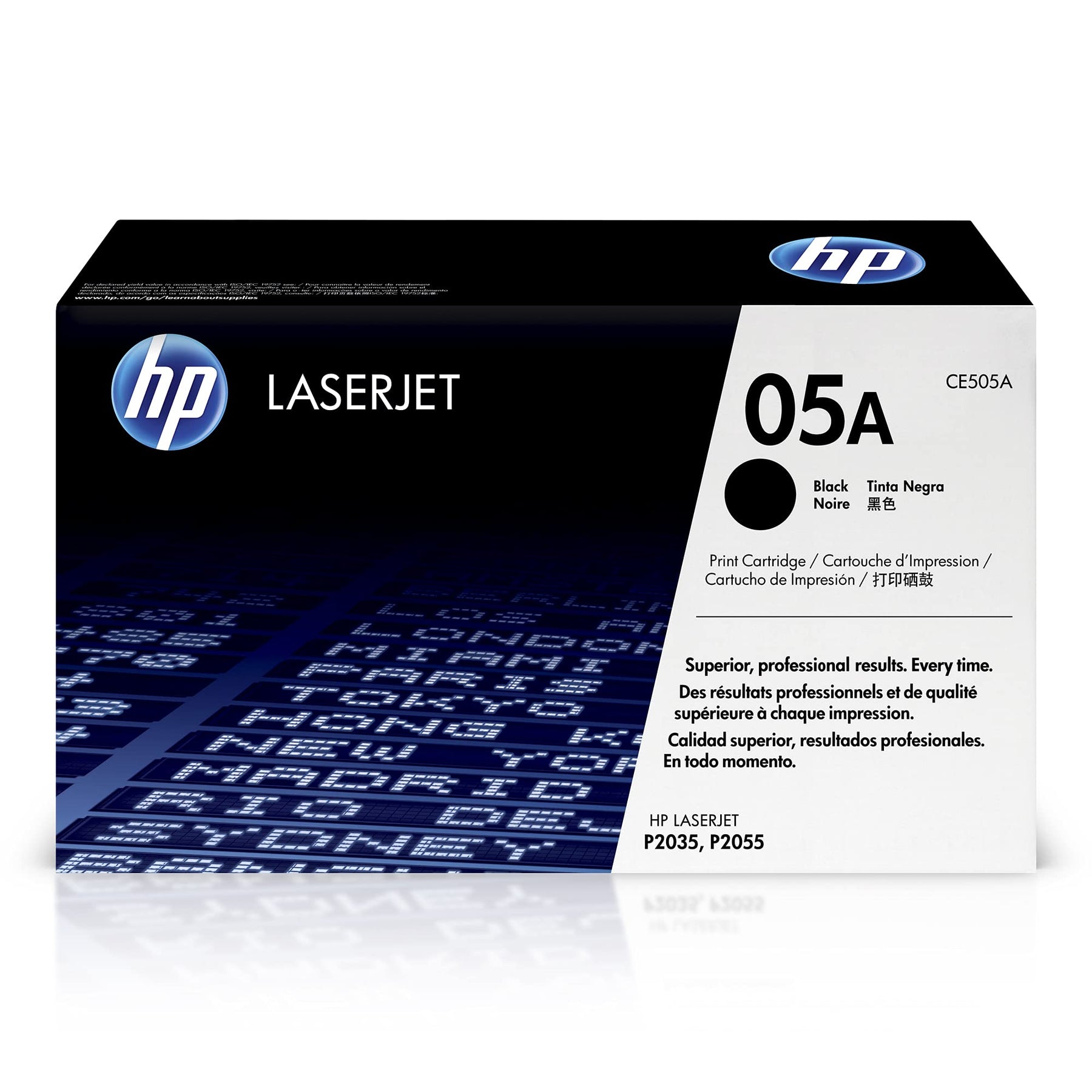 New, Pre-Owned - HP 05A High Yield Black LaserJet Toner Cartridge, CE505A