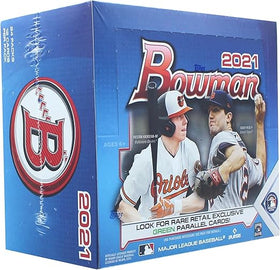 2021 Bowman Baseball Retail Box