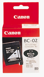 New, Pre-Owned - Canon BC-02 Black Ink Cartridge