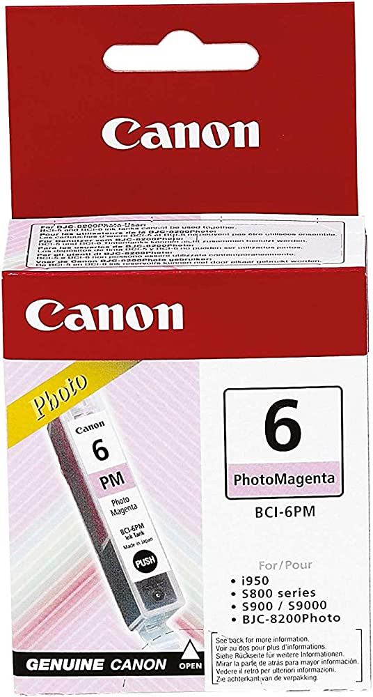 New, Pre-Owned - Canon BCI-6 Photo Magenta Ink Cartridge