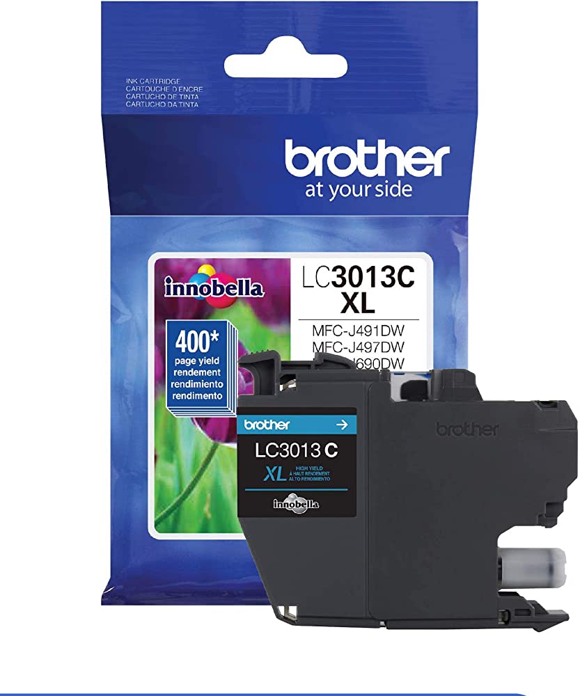 New, Pre-Owned - Brother LC3013XL Cyan Ink Cartridge
