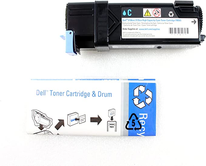 New, Pre-Owned - Dell High Yield Cyan Toner (CT201181) FM065