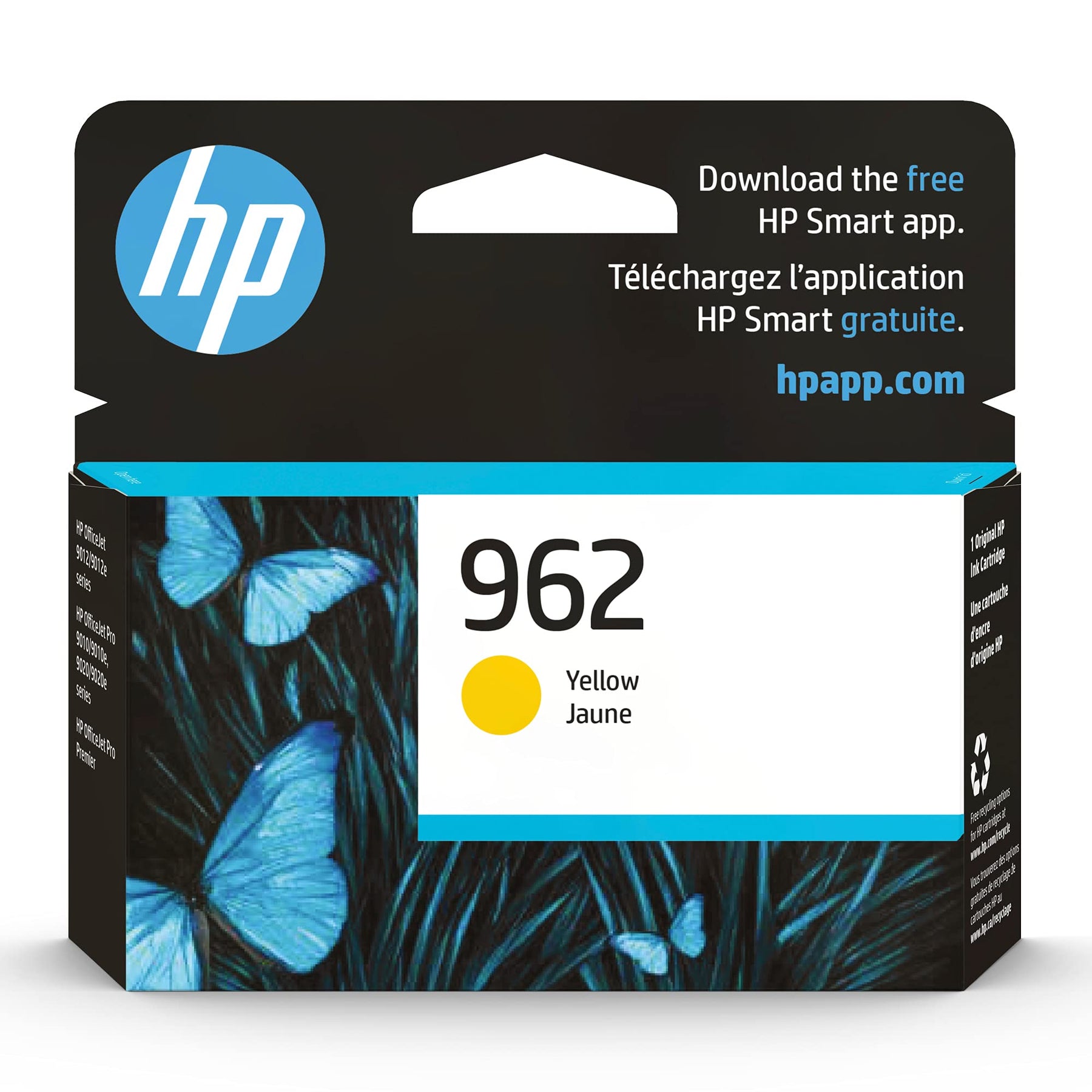 New, Pre-Owned - HP 962 (3HZ98AN) Yellow Ink Cartridge
